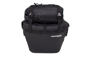 Wodoodporna torba motocyklowa Enduristan BasePack XS - powiększenie pojemności sakwy Monsoon3.